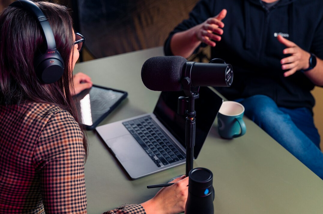 professional podcast recording