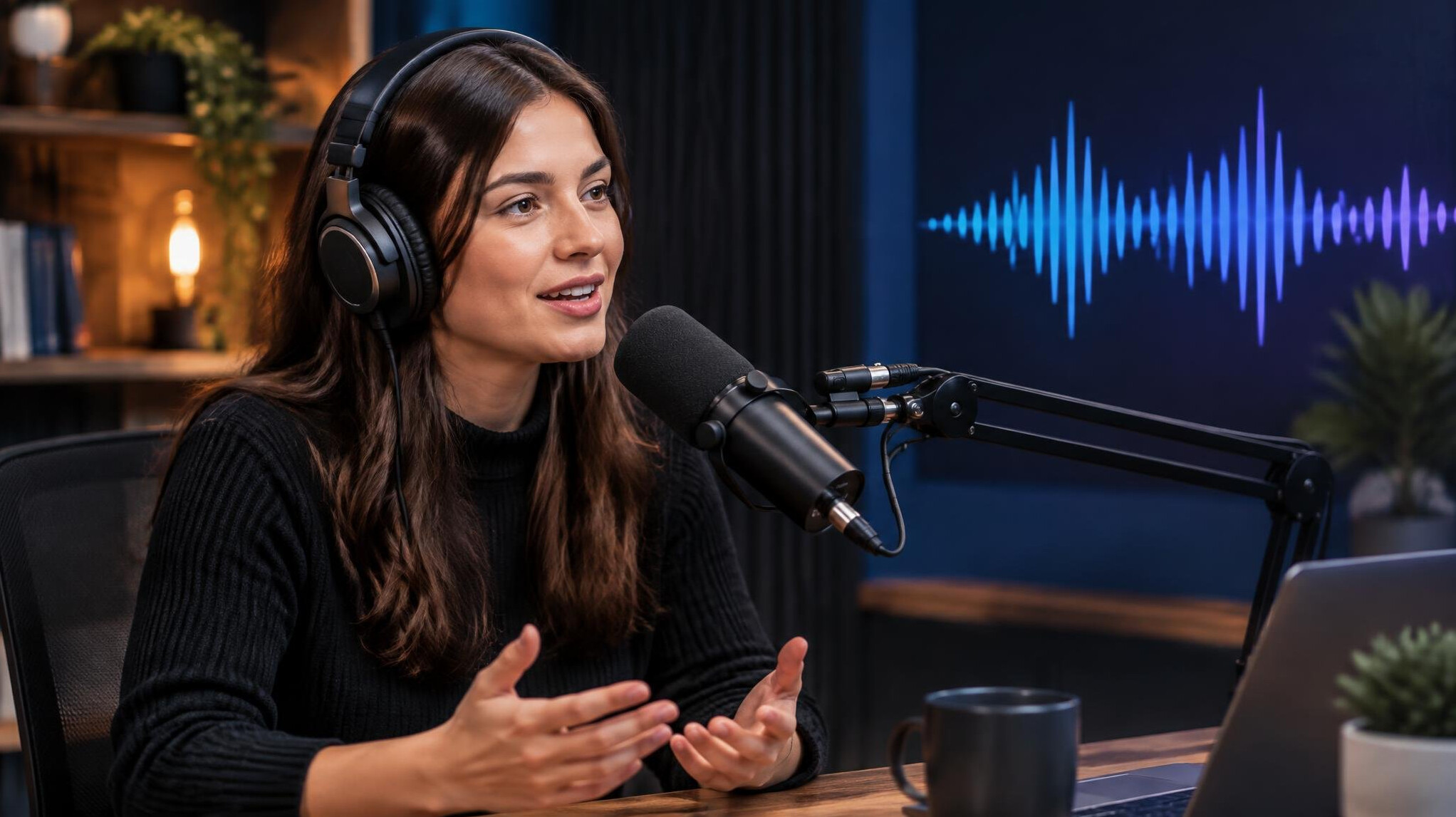 professional podcast recording